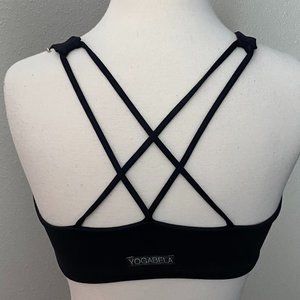 YOGABELA LIBERDADE BRA Solid Black - Medium